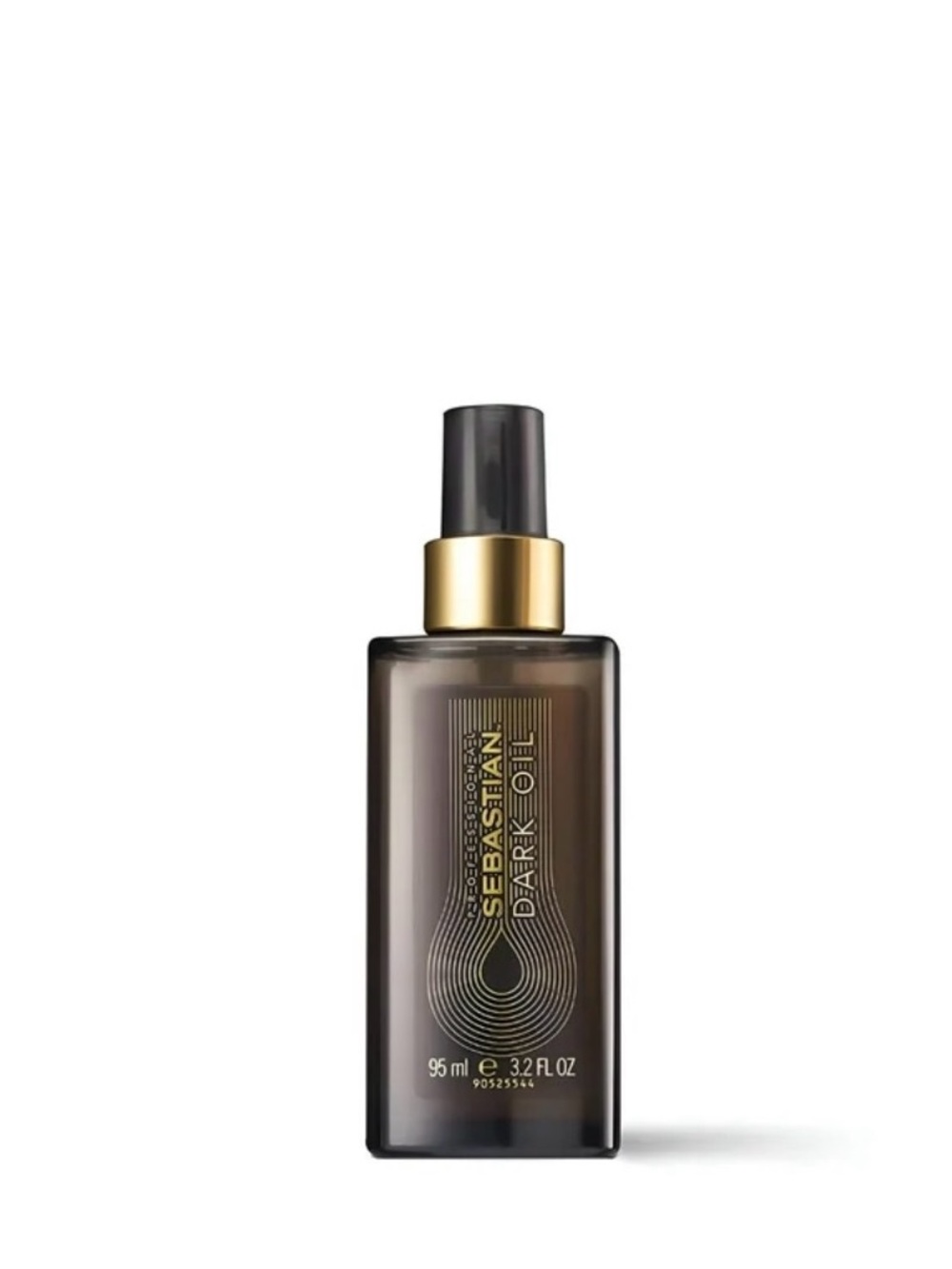SEBASTIAN Dark Oil Hair Serum - Brown Bottle with Gold Accents